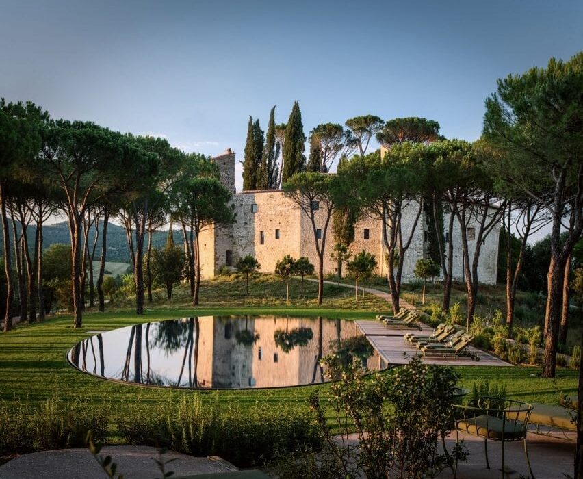 Bolza family turns 1,000-year-old castle into Hotel Castello di Reschio