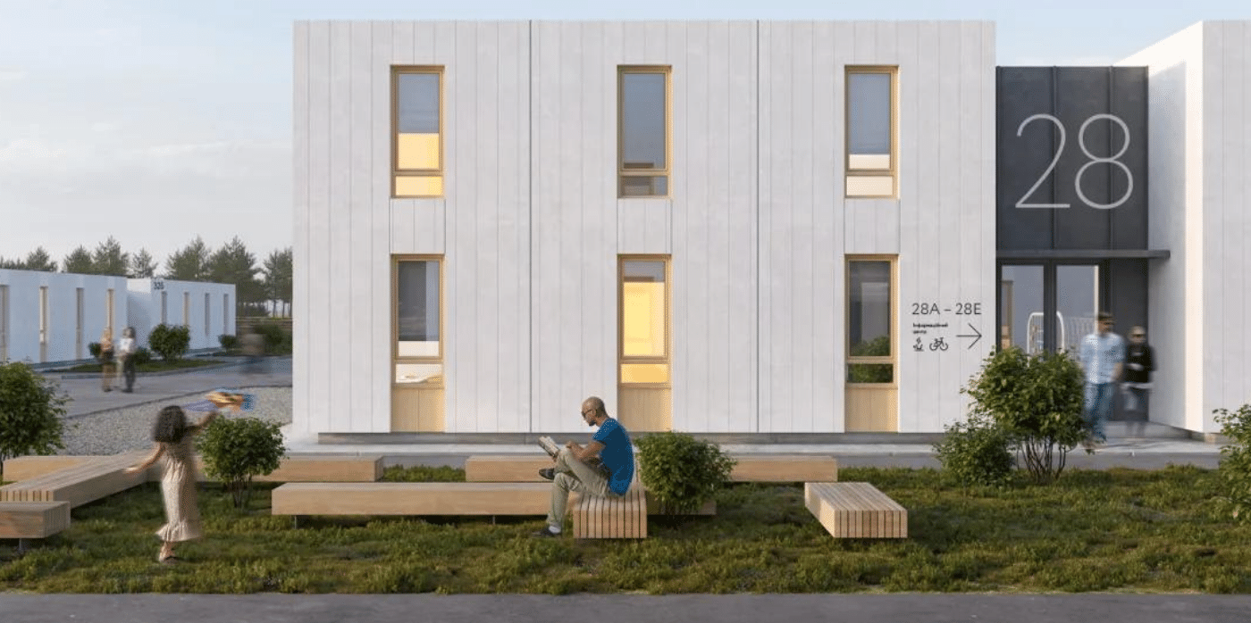 An architecture firm in Kyiv creates comfort-first, modular shelters for Ukrainian refugees