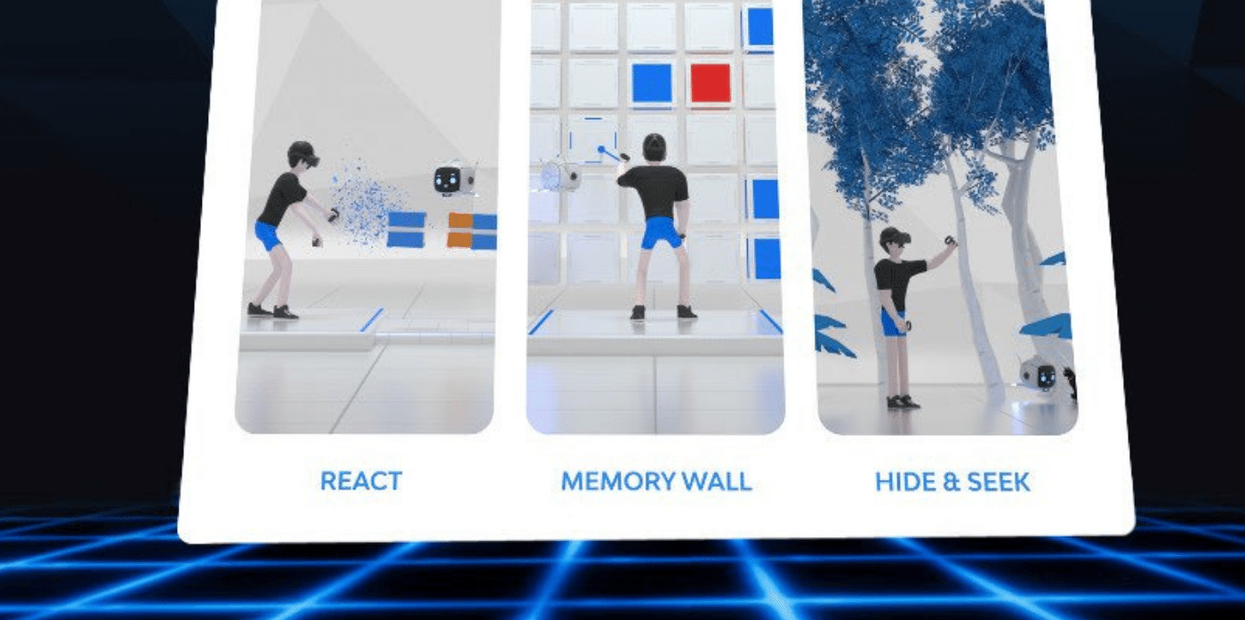 A VR brain training app to test cognitive skills