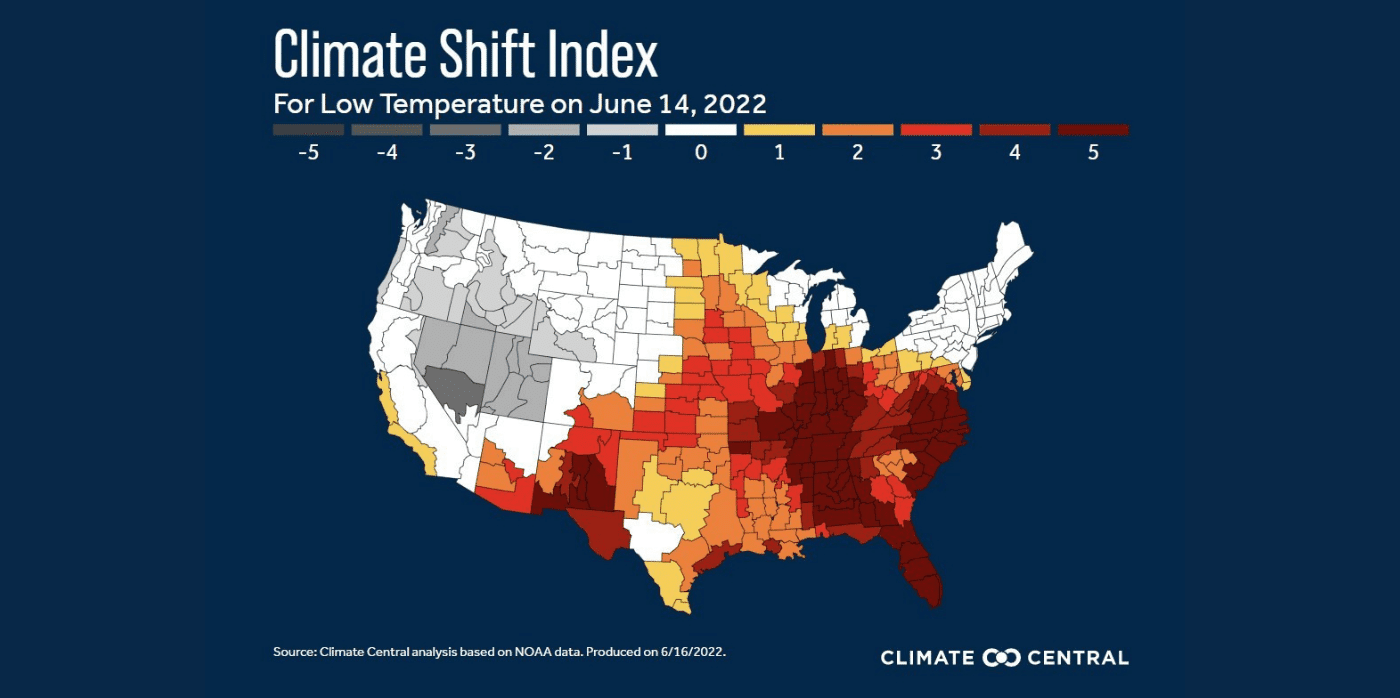 A new index shows the influence of climate change in real time