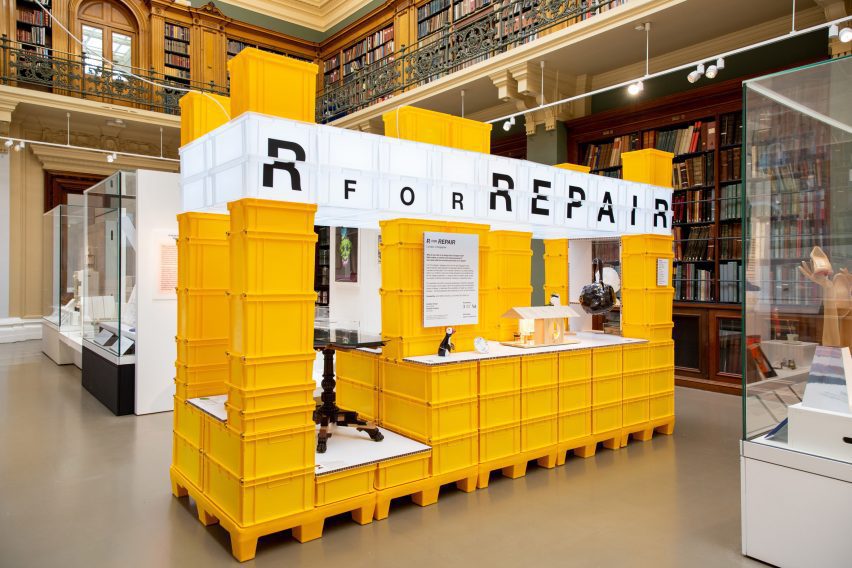 R for Repair London exhibition features “sympathetic” repairs to objects