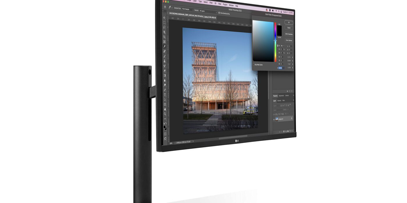 LG’s UltraFine Display Ergo Boasts Color Precision and Ergonomic Comfort