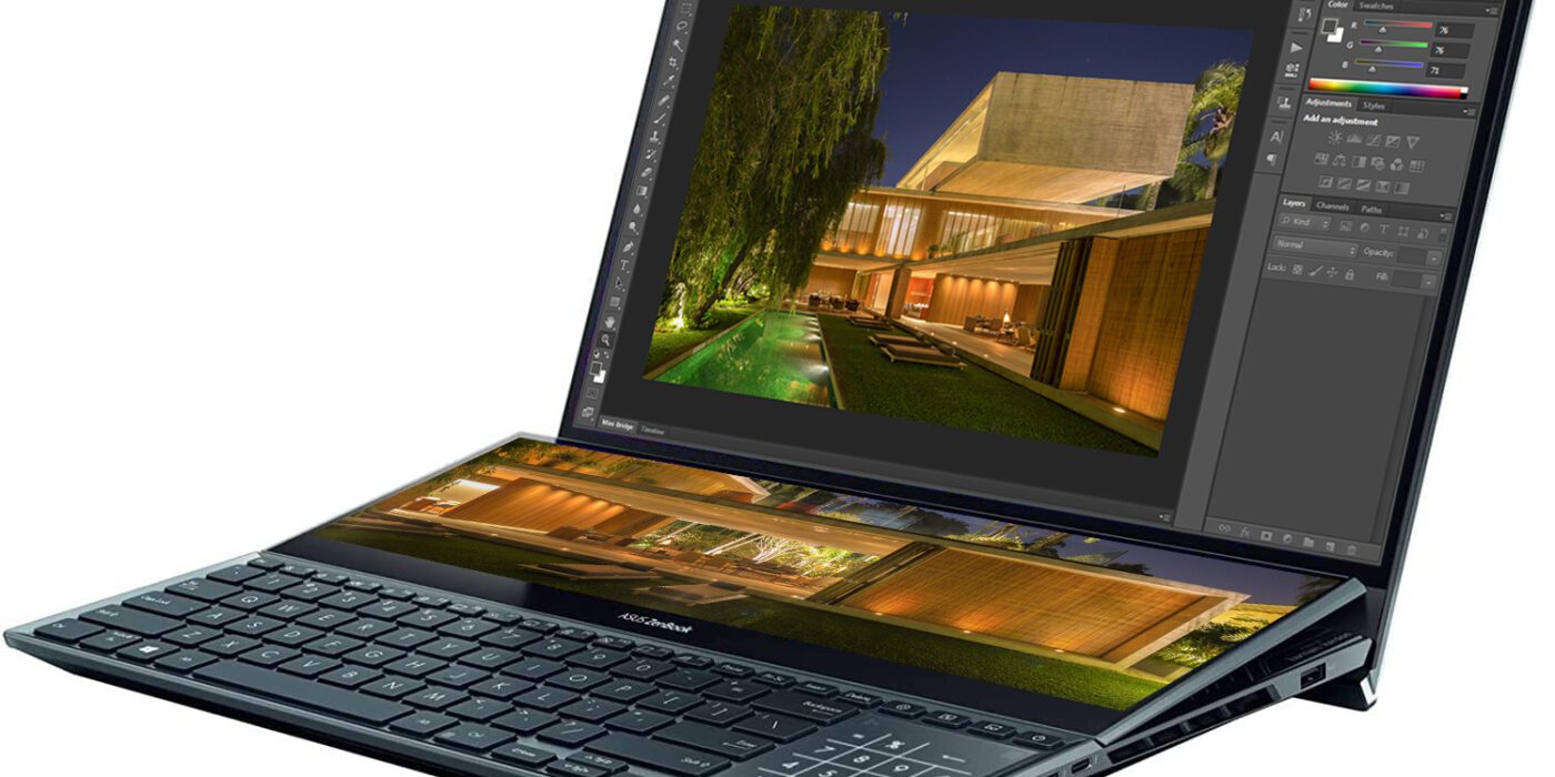 The ZenBook Pro Duo Laptop’s Dual Screen Is “A Professional Creative’s Dream”