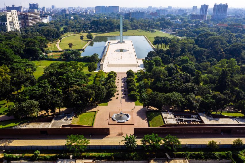 Museum of Independence and Independence Monument by Marina Tabassum