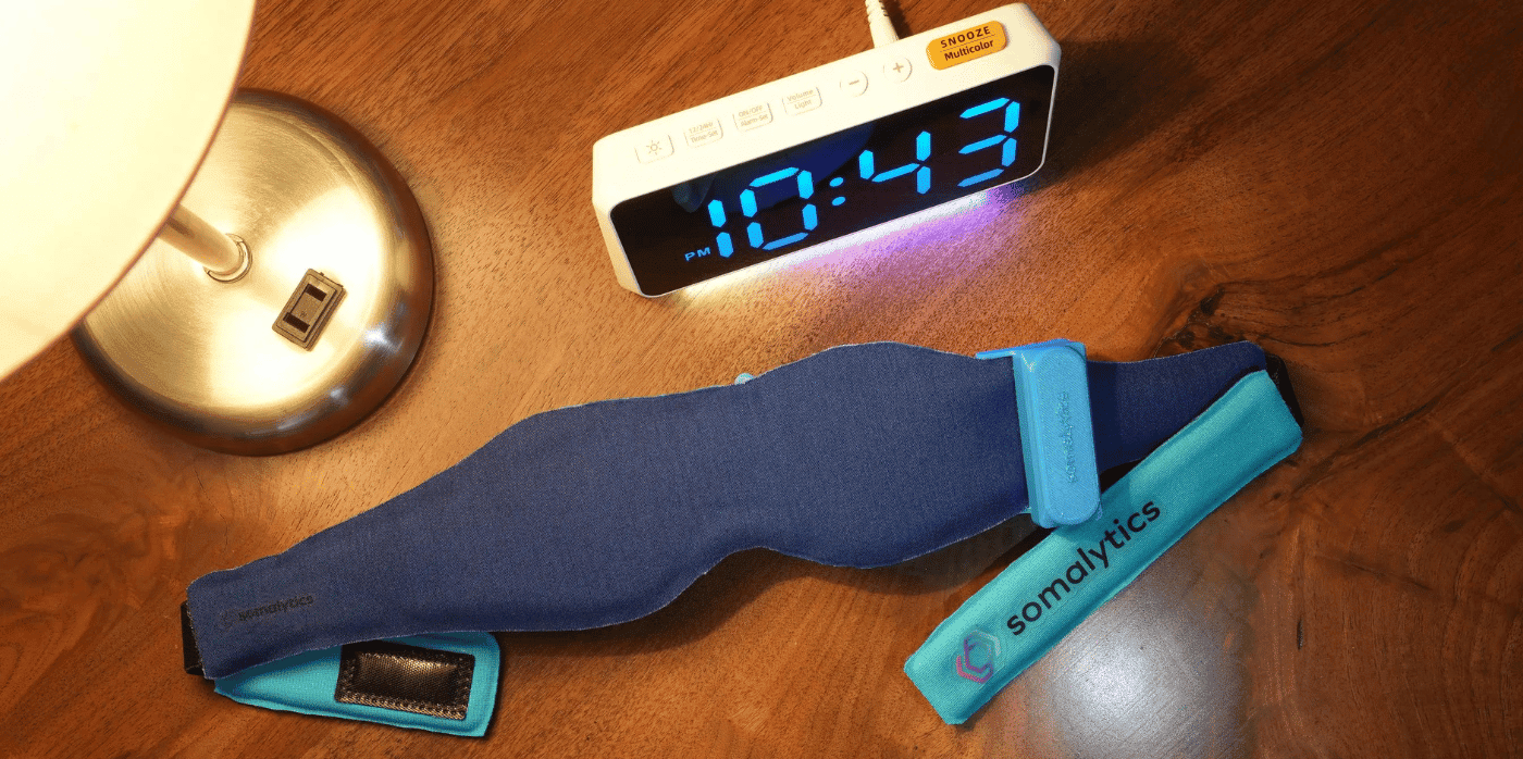 An eye-tracking sleep mask for at-home sleep monitoring 