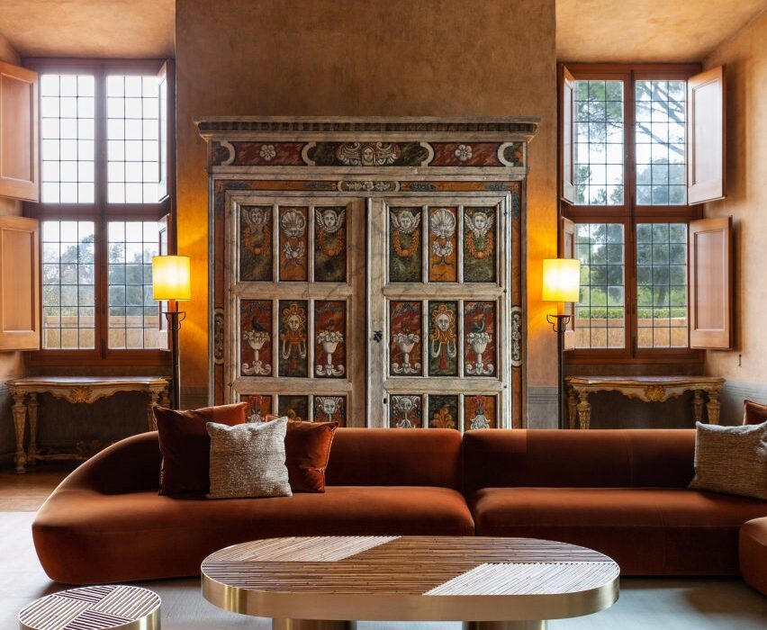 Fendi introduces modern furnishings to Rome’s historic Villa Medici