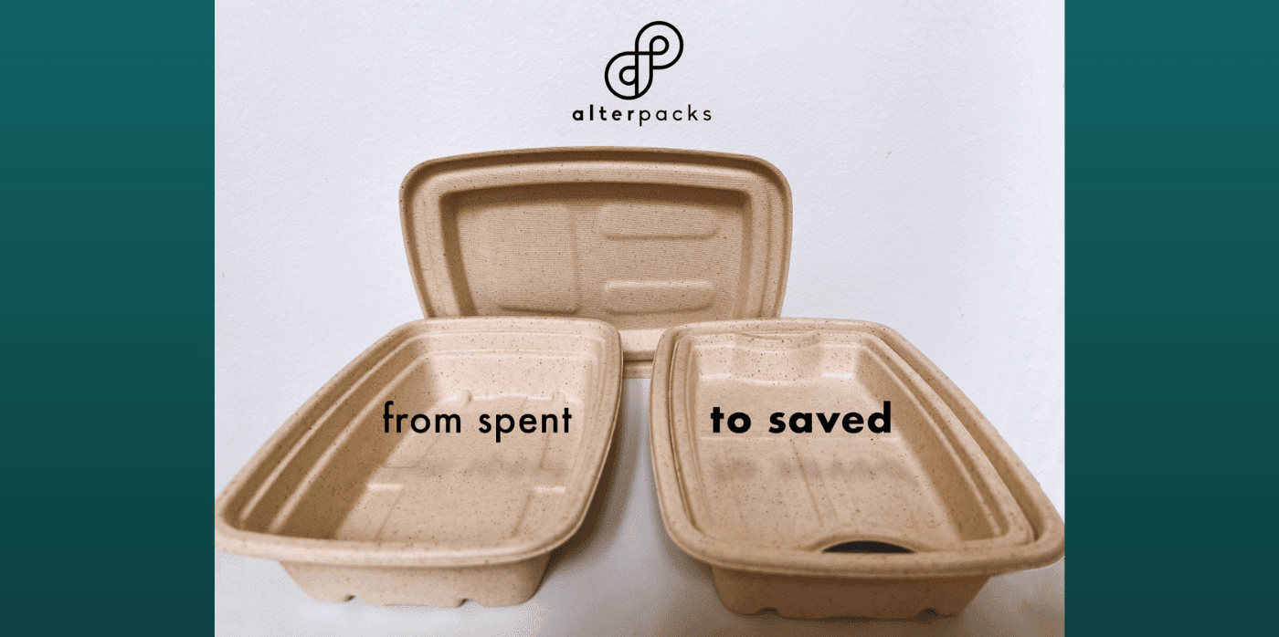 Turning food waste into packaging