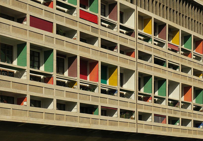 unite d’habitation shot by paul clemence in tribute to le corbusier