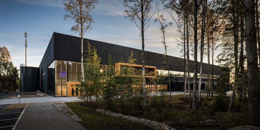 Finnish Design Shop creates forest-set logistics centre