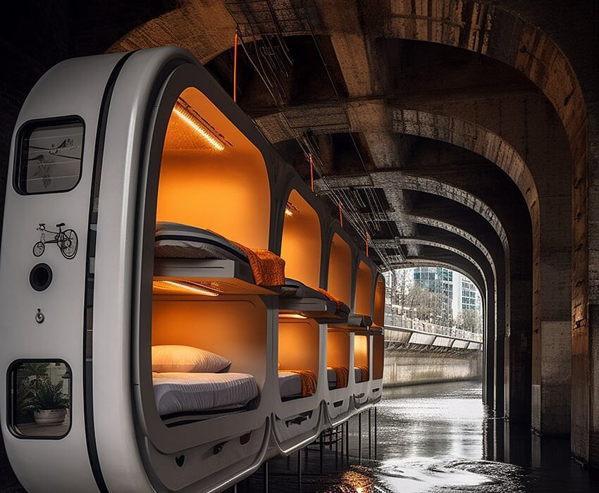 shail patel imagines pods under bridges to tackle homelessness