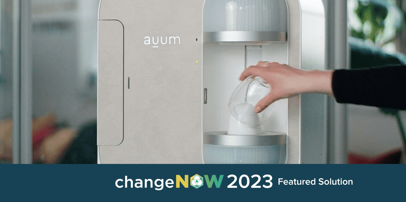 A rapid cleaning machine for reusable glasses 