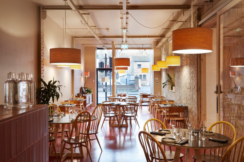 Elly Ward designs own restaurant Edit using reclaimed materials