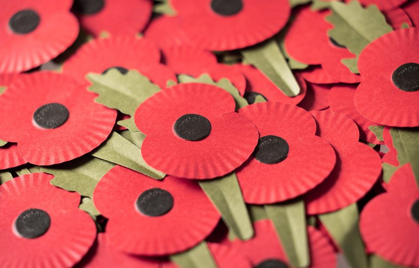 Matter designs recyclable plastic-free remembrance poppy