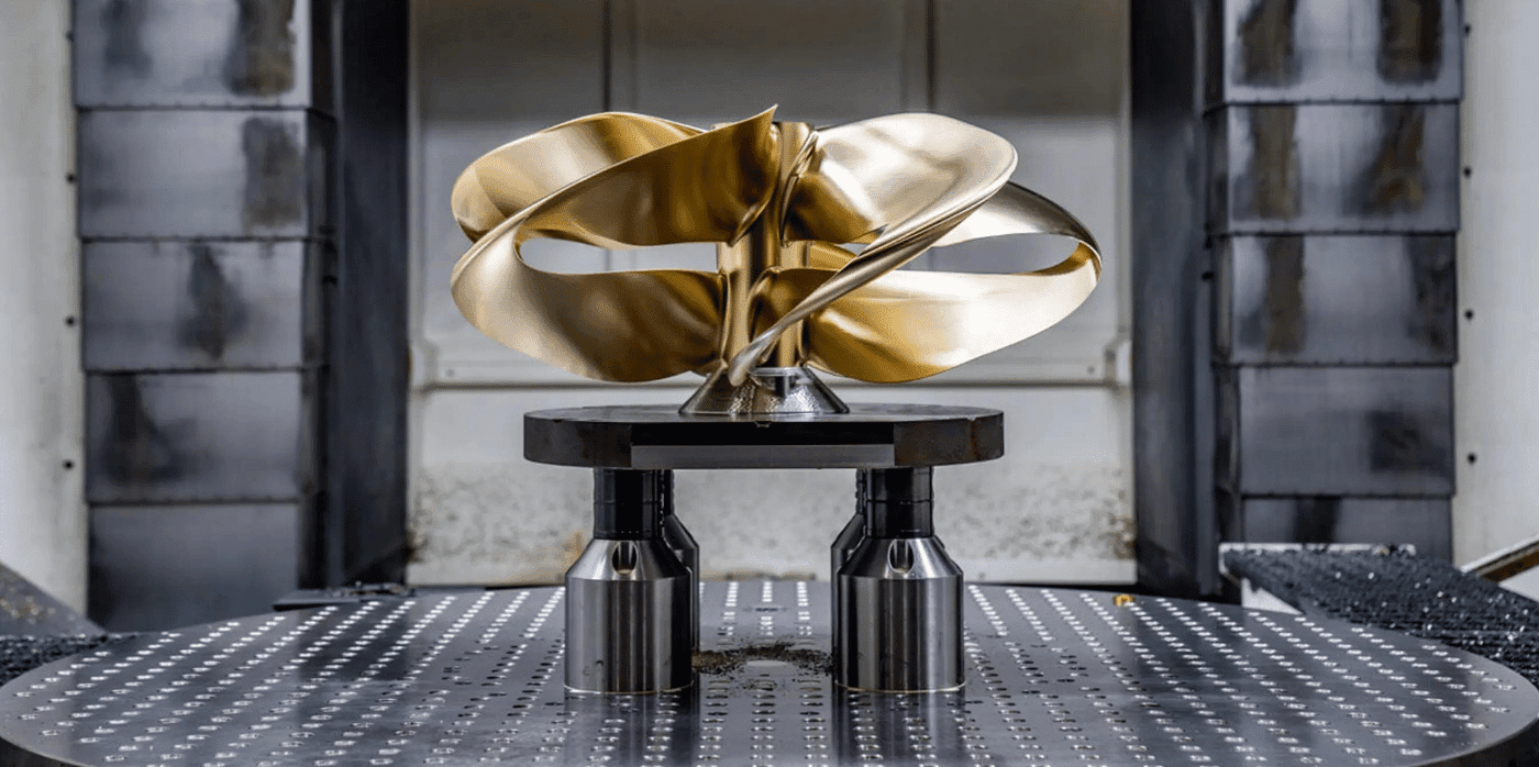 A next-generation propeller is quieter and more efficient