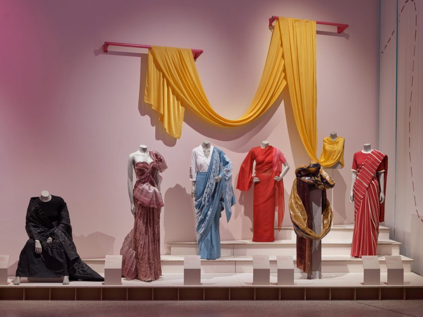 The Offbeat Sari exhibition opens today at London’s Design Museum