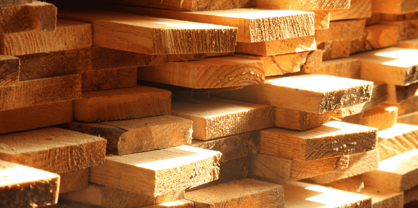 A sustainable composite lumber made from waste materials