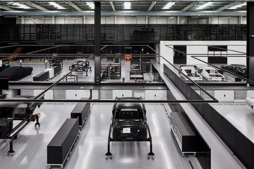 Most Architecture creates Charge Cars factory with “everything on display”