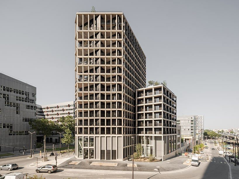 moreau kusunoki completes ‘le berlier,’ a timber tower in paris