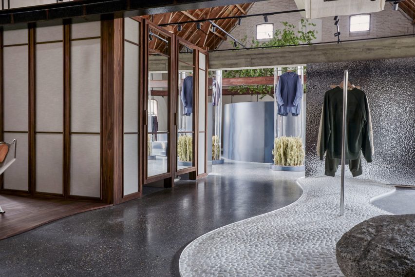 Barde vanVoltt draws on Japanese zen gardens for Calico Club interior