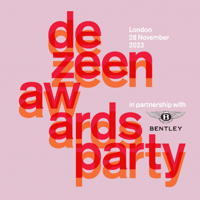 Dezeen Awards 2023 party tickets now on general release