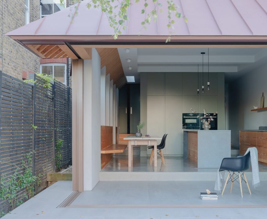 Proctor & Shaw tops London home extension with serrated zinc roof