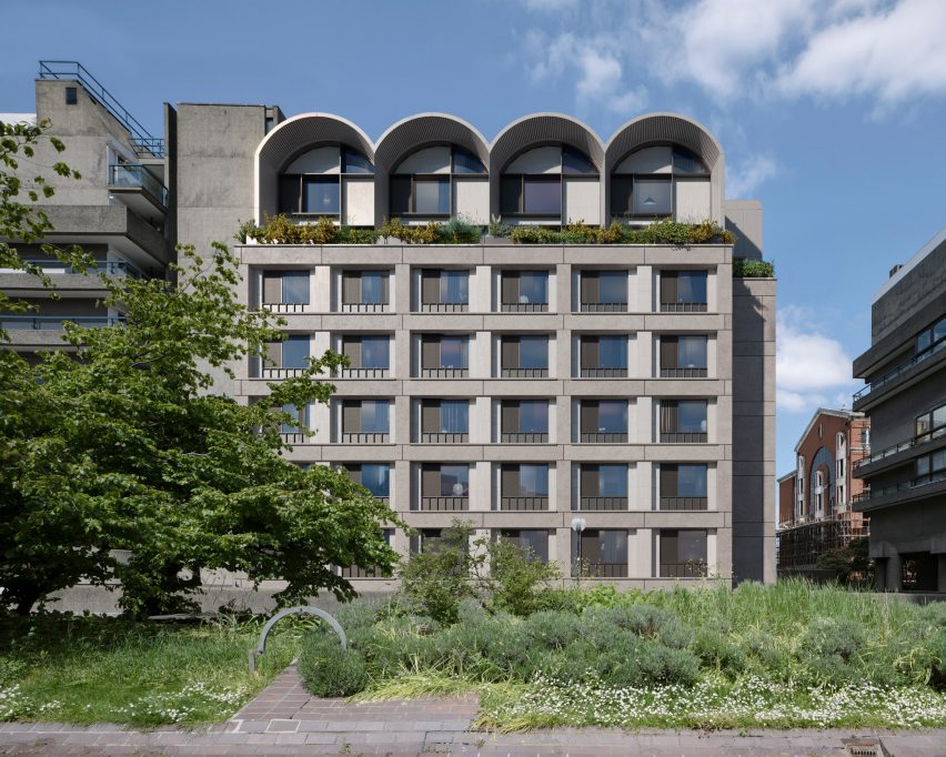 AHMM to transform office into co-living space next to Barbican estate