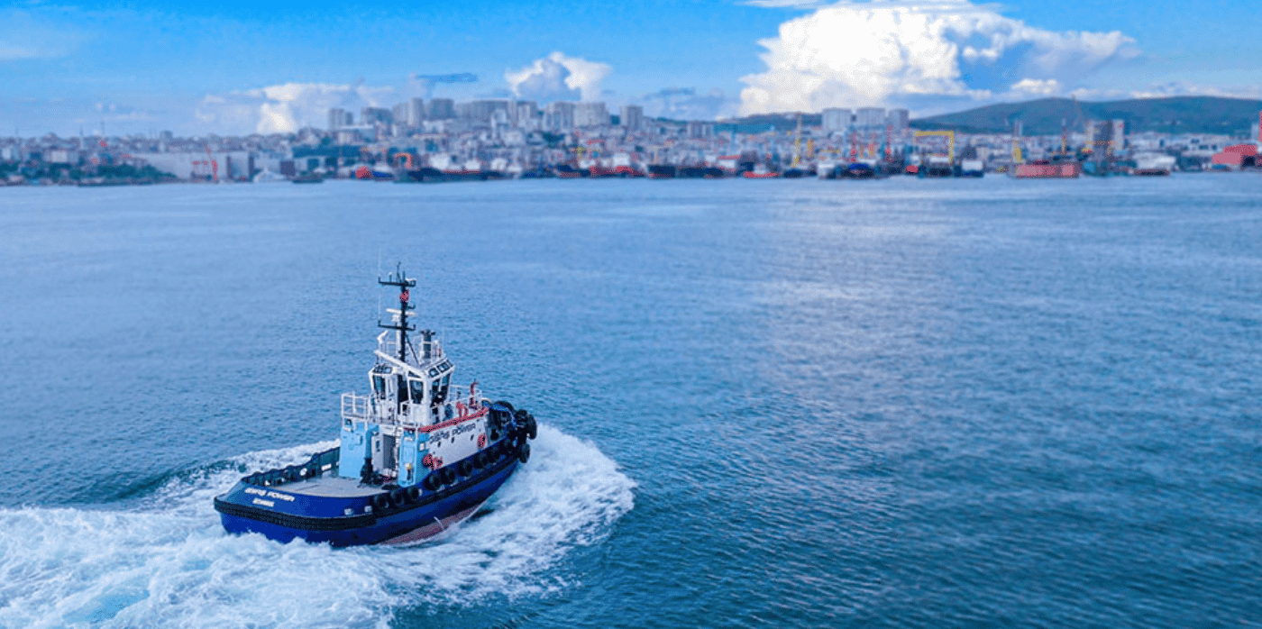 Making waves with a smart, electric-powered tugboat