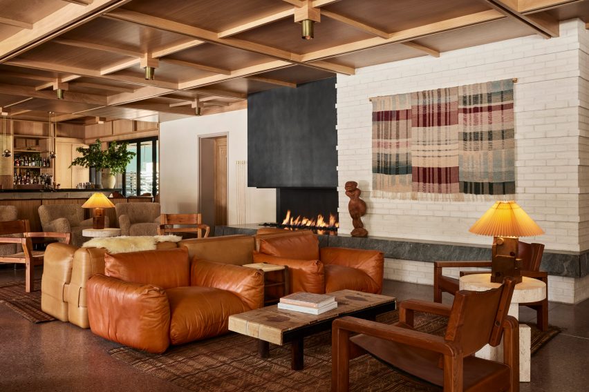 Post Company imbues Mollie Aspen hotel interiors with earthy hues