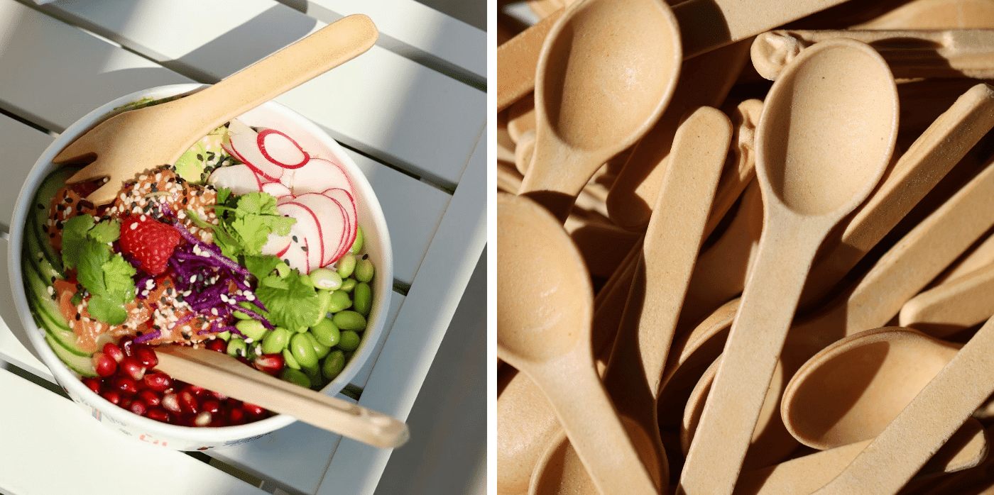 Biodegradable cutlery that’s good enough to eat