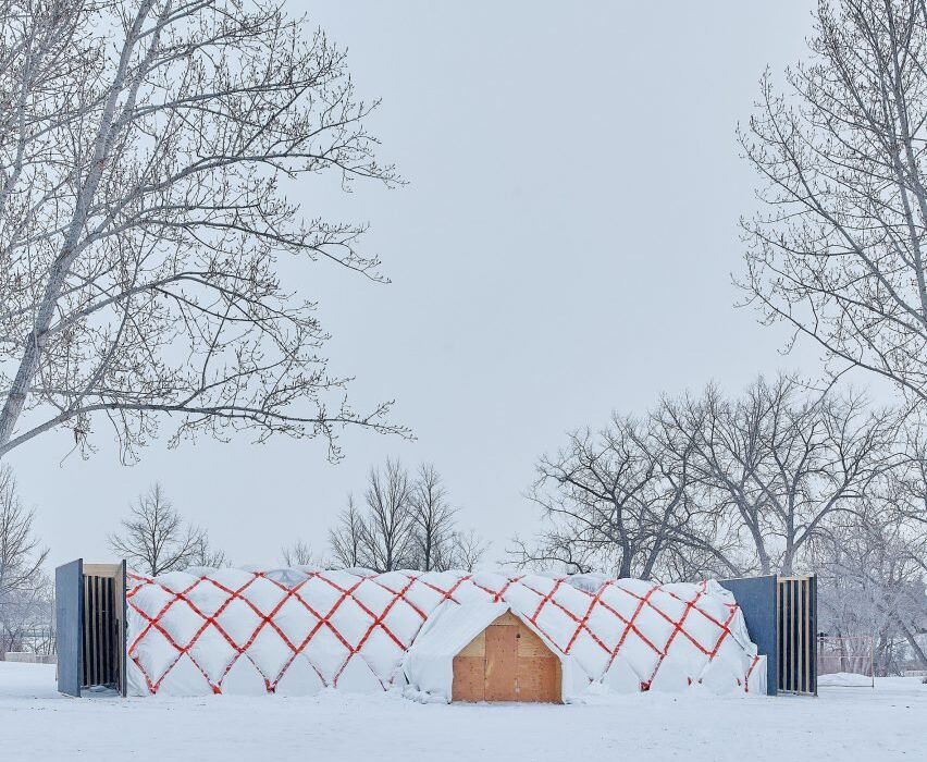 Pearce+ create temporary sub-zero restaurant in Canada